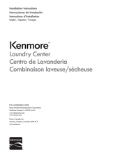 Kenmore A03355201A Instrucciones De Instalación