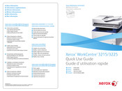 Xerox WorkCentre 3215 Guía De Uso Rápido