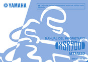 Yamaha MTM850 Manual Del Propietário