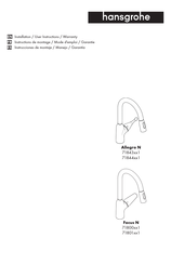 Hansgrohe Allegro N 71843 1 Serie Instrucciones De Montaje