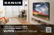 Sanus VLF515 Manual De Instrucciones