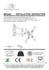 Mounting Dream MD2462 Instrucciones De Instalación