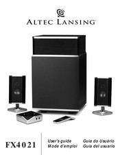 Altec Lansing FX4021 Guia Del Usuario