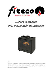 Fireco CV01 Manual De Usuario