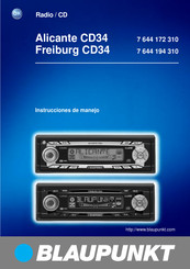 Blaupunkt Freiburg CD34 Instrucciones De Manejo