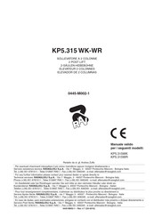 Ravaglioli KP5.315WR Manual Del Usuario