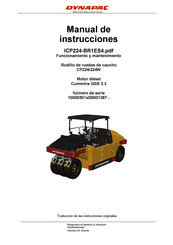 Dynapac CP224 Manual De Instrucciones