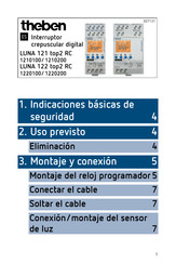 Theben LUNA 121 top2 RC Manual De Instrucciones