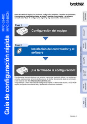 Brother MFC-3240C Guía De Configuración Rápida