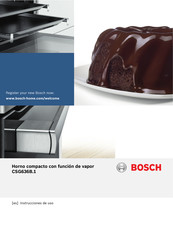 Bosch CSG636B.1 Instrucciones De Uso