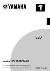 Yamaha E8D Manual Del Propietário