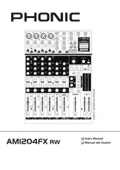 Phonic AM1204FX Manual Del Usuario