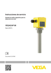 Vega VEGACAP 98 Instrucciones De Servicio