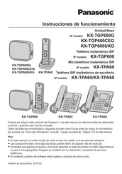 Panasonic KX-TGP600CEG Instrucciones De Funcionamiento