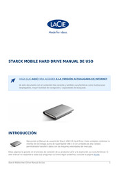 LaCie STARCK MOBILE HARD DRIVE Manual De Uso