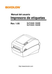 Bixolon SLP-D423 / D423E Manual Del Usuario