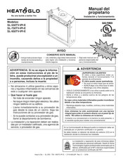 Heat & Glo SL-550TV-IPI-E Manual Del Propietario Instalación Y Funcionamiento