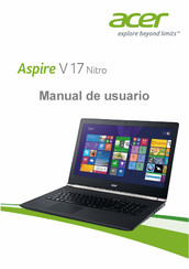 Acer Aspire V 17 Nitro Manual De Usuario