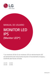 LG 34UC98 Manual De Usuario
