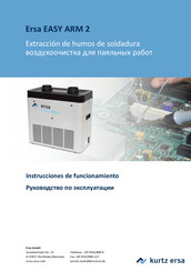 Kurtz Ersa EASY ARM 2 Instrucciones De Funcionamiento