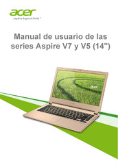 Acer Aspire V7 Serie Manual De Usuario