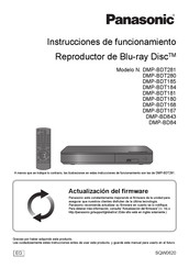 Panasonic DMP-BDT181 Instrucciones De Funcionamiento