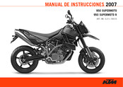 KTM 950 SUPERMOTO R 2007 Manual De Instrucciones