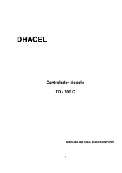 DHACEL TD-100 C Manual De Uso E Instalación