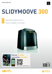 SOMFY SLIDYMOOVE 300 Manual De Instalación Y De Uso