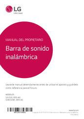 LG SJ5 Manual Del Propietário