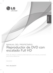 LG DVX692H Manual Del Propietário