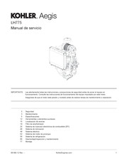 Kohler Aegis LH775 Manual De Servicio