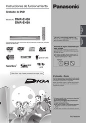 Panasonic DMR-EH58 Instrucciones De Funcionamiento