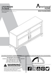 Ameriwood HOME 1753196COM Manual De Instrucciones