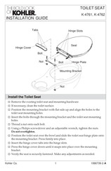 Kohler K-4762 Guia De Instalacion