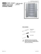 Uline JUMBO H-3617 Manual Del Usuario