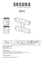 Sanus secura QSL12 Manual Del Usuario