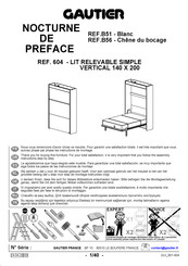 Gautier B56 Instrucciones De Montaje