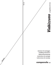 viabizzuno campanula Instrucciones De Montaje