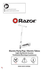 Razor Electric Tekno Manual De Instrucciones