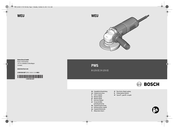 Bosch PWS 9-125 CE Manual Original