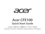 Acer CFE100 Manual Del Usuario