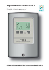 Sorel TDC 2 Manual De Instalación Y Operación