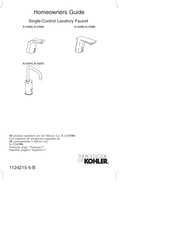 Kohler K-13462D Manual Del Usuario