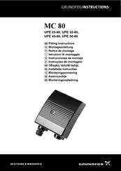 Grundfos MC 80 Instrucciones De Montaje