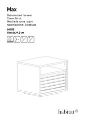 Habitat Max 801115 Manual De Instrucciones