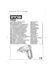 Ryobi CSD40LI Manual De Utilización