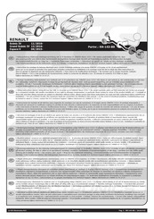 ECS Electronics RN-143-BX Instrucciones De Montaje