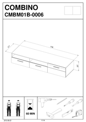 Forte COMBINO CMBM01B-0006 Instrucciones De Armado