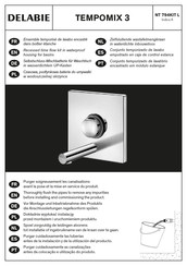 Delabie TEMPOMIX 3 794BOX3-794200 Manual De Instrucciones